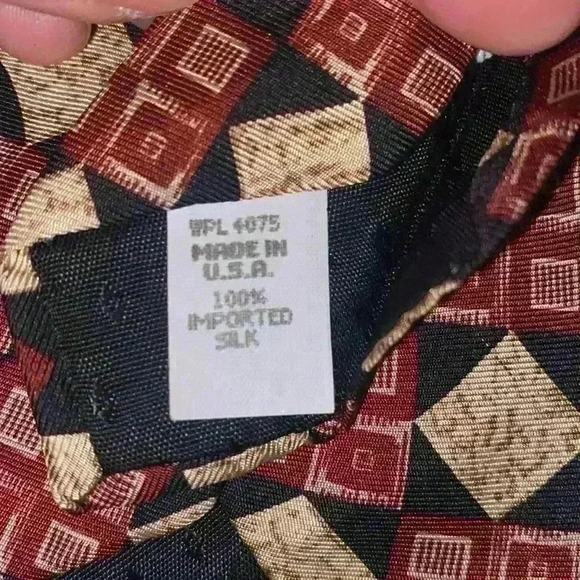 Oscar de la Renta 100% silk tie - Picture 5 of 6